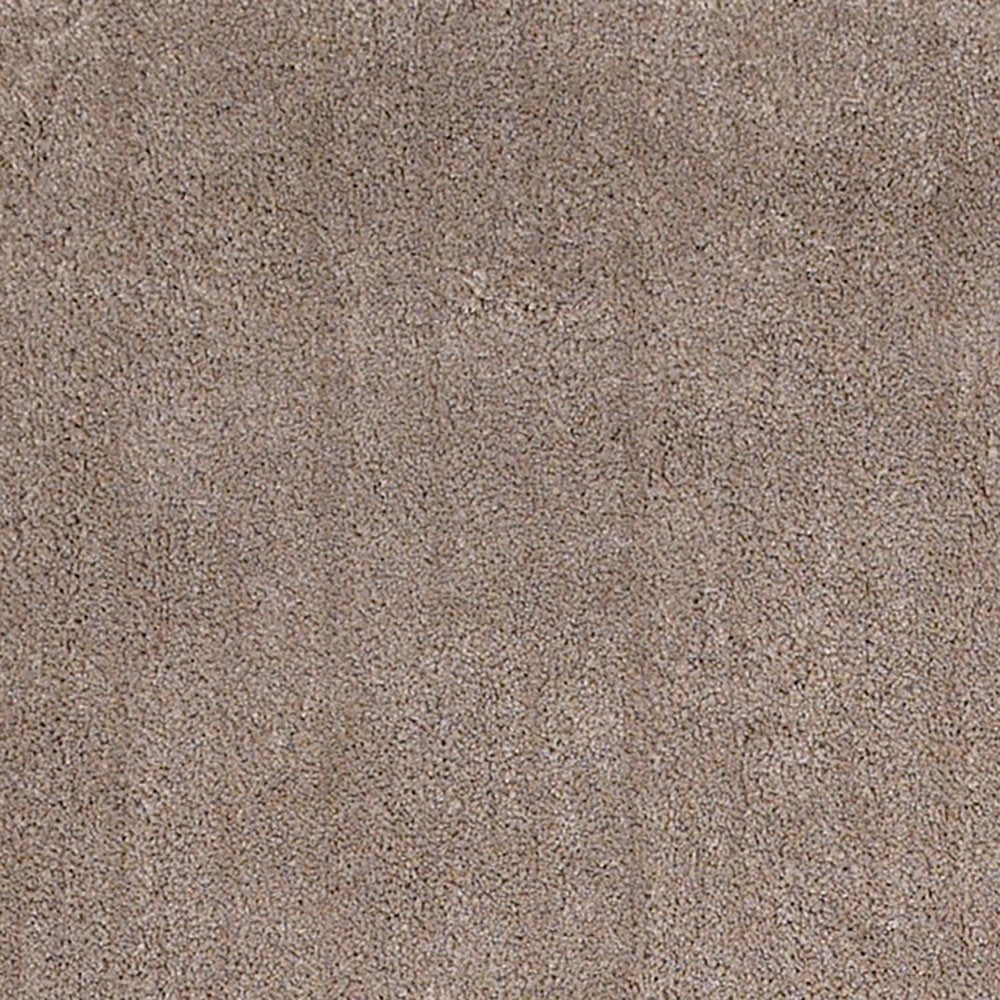8' X 10' Beige Shag Hand Woven Area Rug