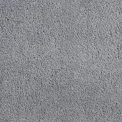 8' Gray Hand Woven Round Rug