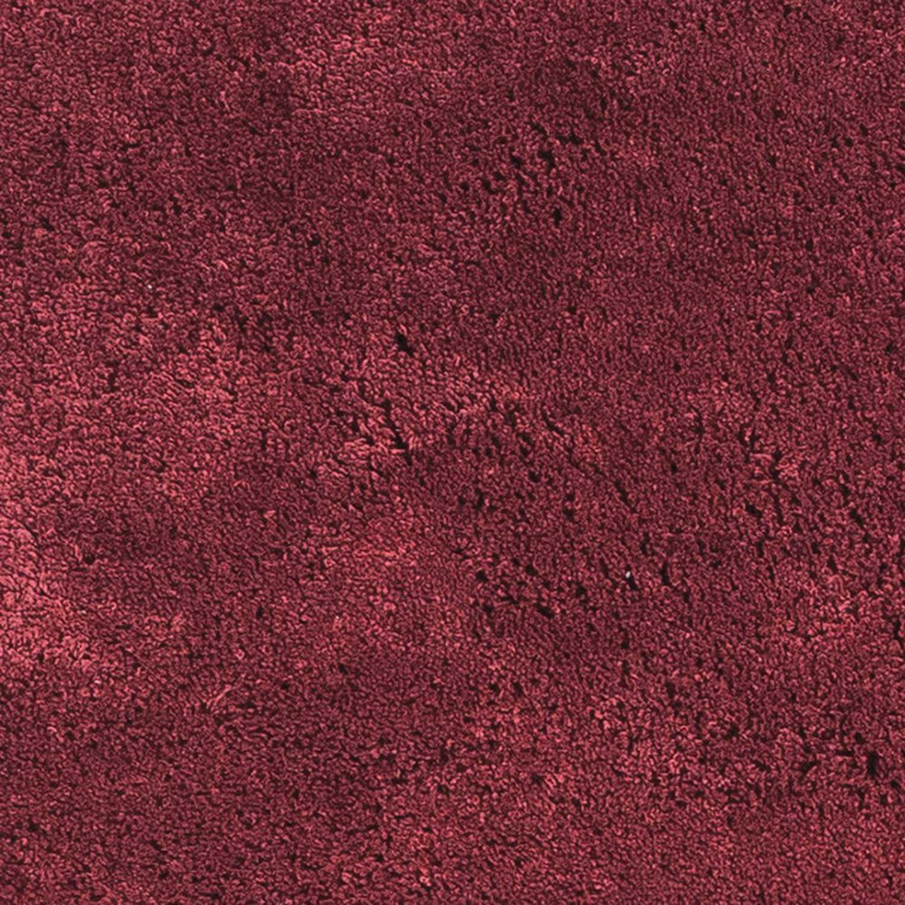8' Red Hand Woven Round Rug