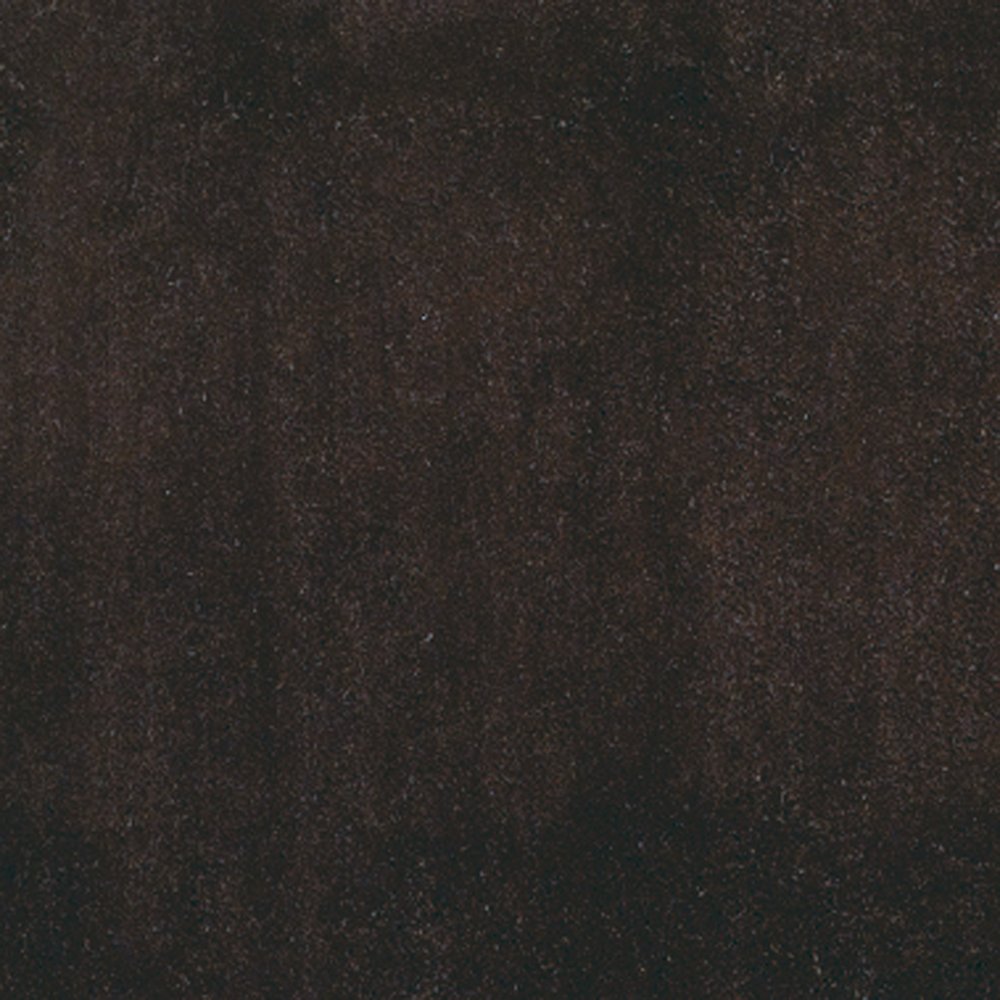 6' Espresso Shag Hand Woven Round Rug