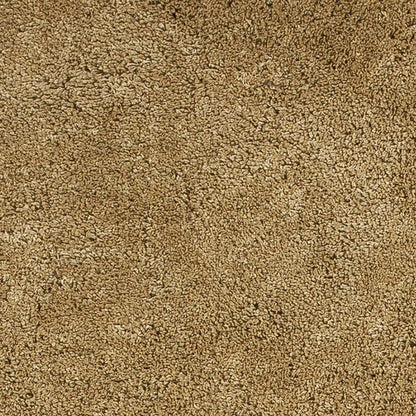 6' Gold Hand Woven Round Rug