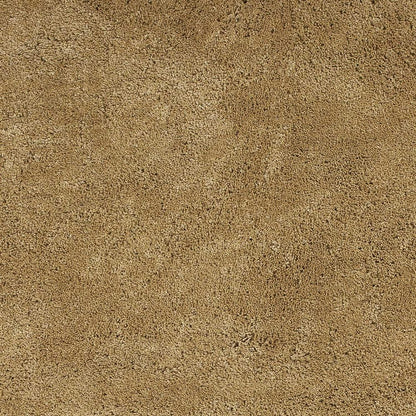 6' Gold Hand Woven Round Rug