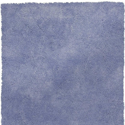5' X 7' Purple Shag Hand Woven Area Rug