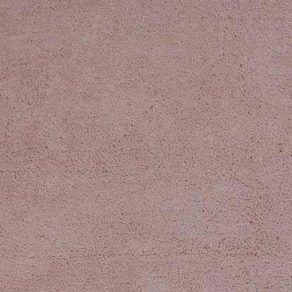 6' Pink Shag Hand Woven Round Rug