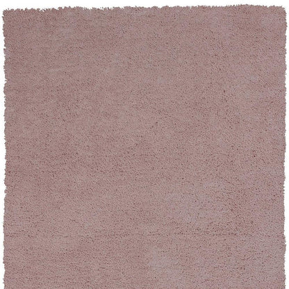 5' X 7' Pink Shag Hand Woven Area Rug