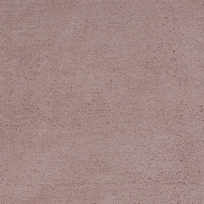 6' Pink Shag Hand Woven Round Rug
