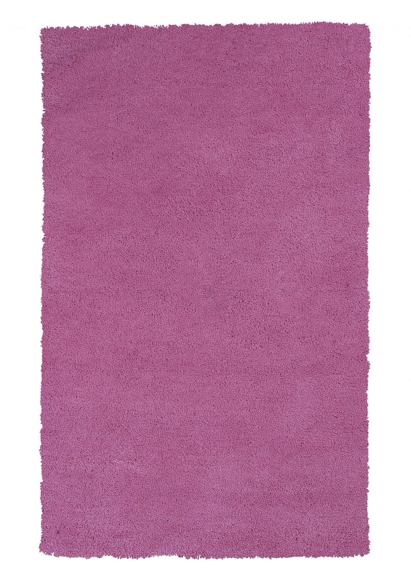 2' X 4' Hot Pink Indoor Shag Rug