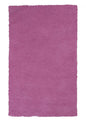 9' X 13' Polyester Hot Pink Area Rug