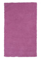 8' X 10' Hot Pink Shag Hand Woven Area Rug