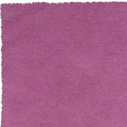 8' Hot Pink Hand Woven Round Rug