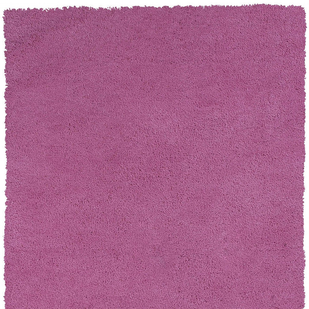 2' X 4' Hot Pink Indoor Shag Rug