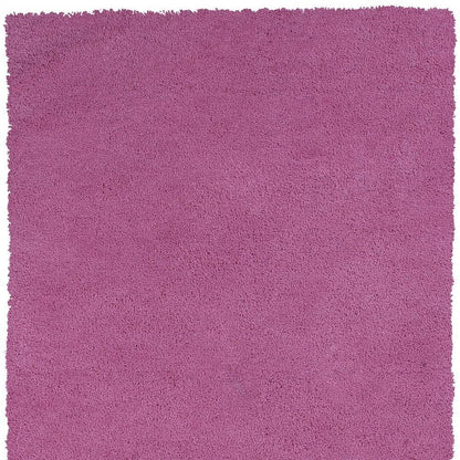 8' Hot Pink Hand Woven Round Rug