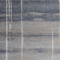 7' X 10' Blue And Gray Abstract Area Rug
