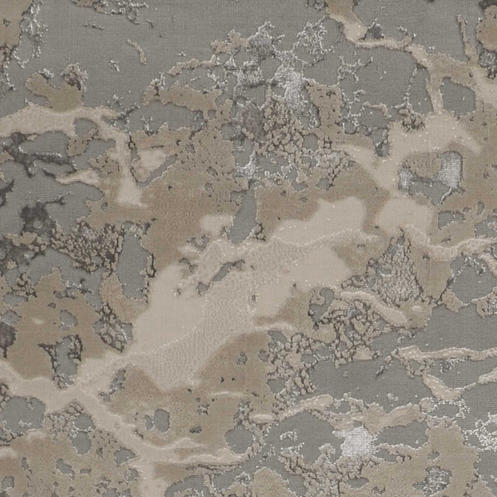 9' X 13' Sand Gray And Beige Abstract Area Rug