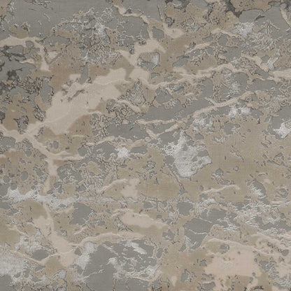 9' X 13' Sand Gray And Beige Abstract Area Rug