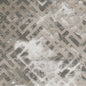 7' X 10' Sand And Light Blue Geometric Area Rug