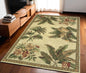 5' X 8'  Wool Ivory  Area Rug