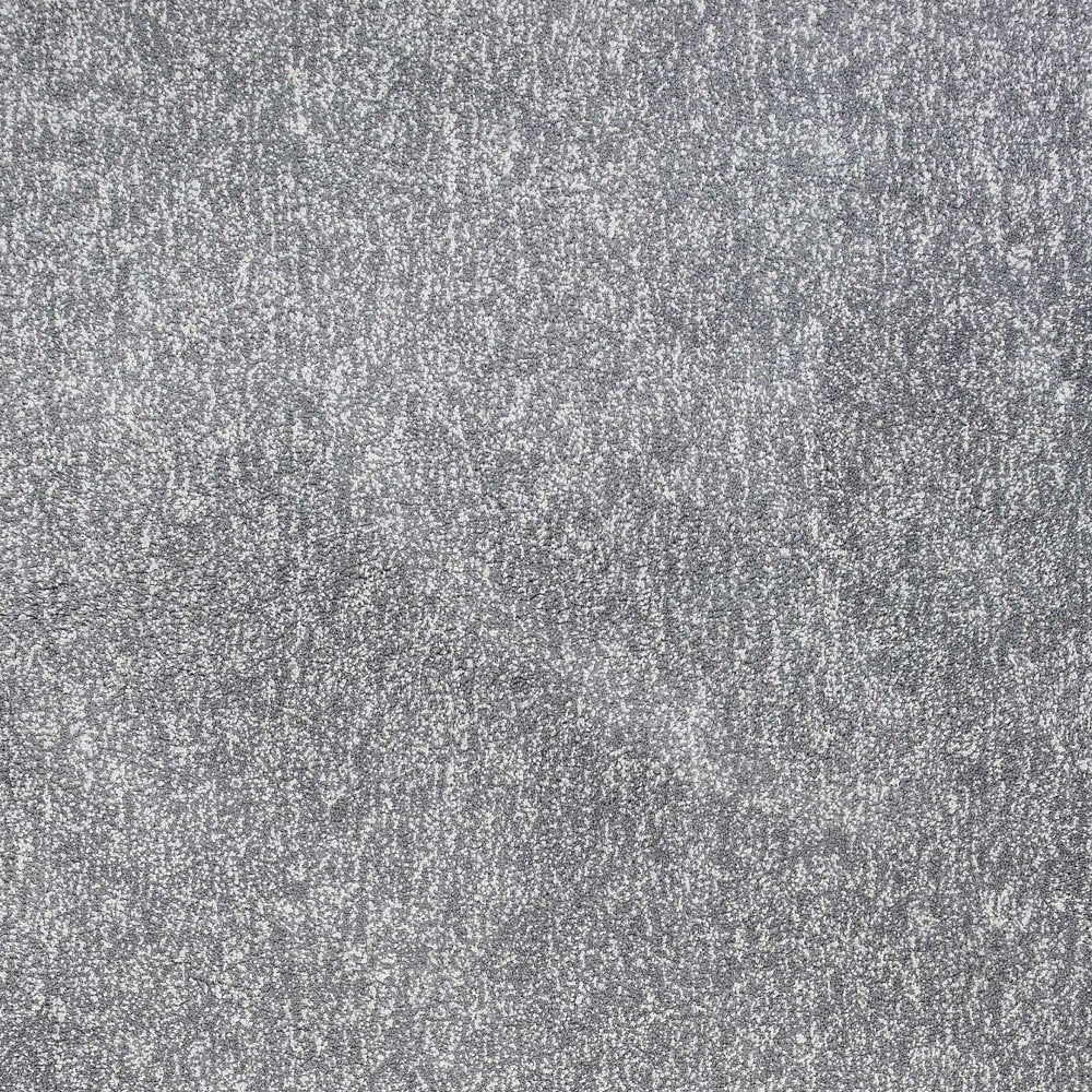 5' X 8' Gray And Light Gray Floral Medallion Area Rug