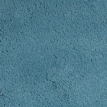 8' X 10' Blue Shag Hand Woven Area Rug