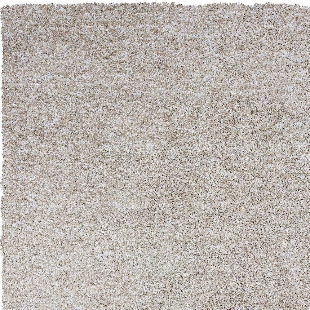 8' Ivory Hand Woven Round Rug