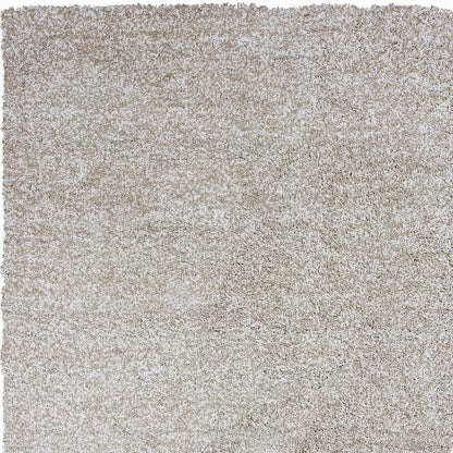 8' Ivory Hand Woven Round Rug