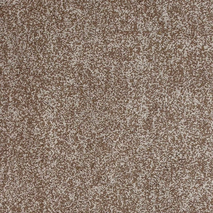 8' X 10' Beige And Brown Abstract Shag Hand Woven Area Rug