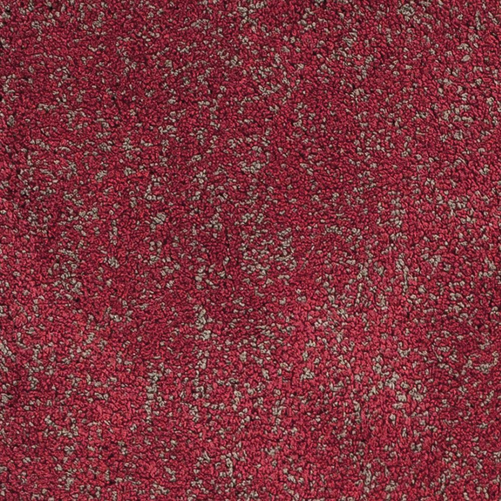 8' Red Hand Woven Round Rug