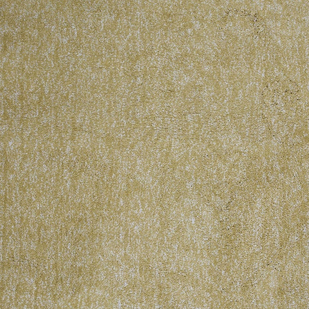 5' X 7' Yellow Heather Plain Indoor Area Rug