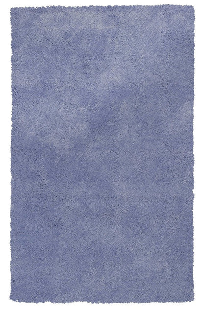 5' X 7' Purple Shag Hand Woven Area Rug