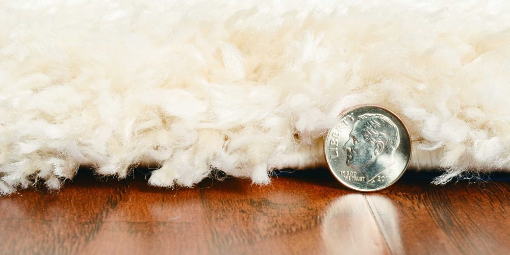 5' X 8' Ivory And Gray Chain Area Rug