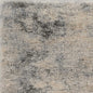8' X 10' Ivory And Blue Abstract Area Rug