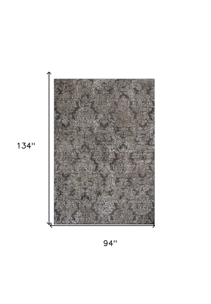 7' X 11'  Viscose Taupe Or  Sand Area Rug