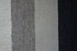 8' X 11' Black And Gray Geometric Hand Hooked Area Rug