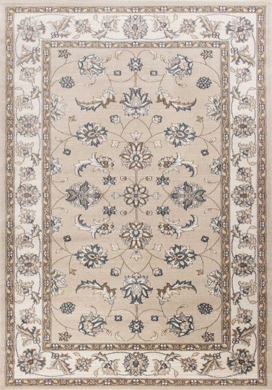 9' X 12'  Polypropylene Beige Or  Ivory  Area Rug