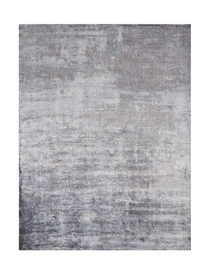 5' X 7'  Viscose Slate Area Rug