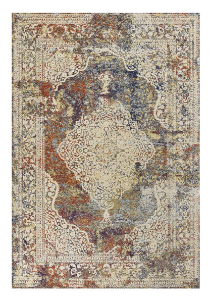 7' X 10'  Polypropylene Multi Area Rug