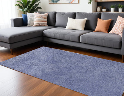 5' X 7' Purple Plain Indoor Area Rug