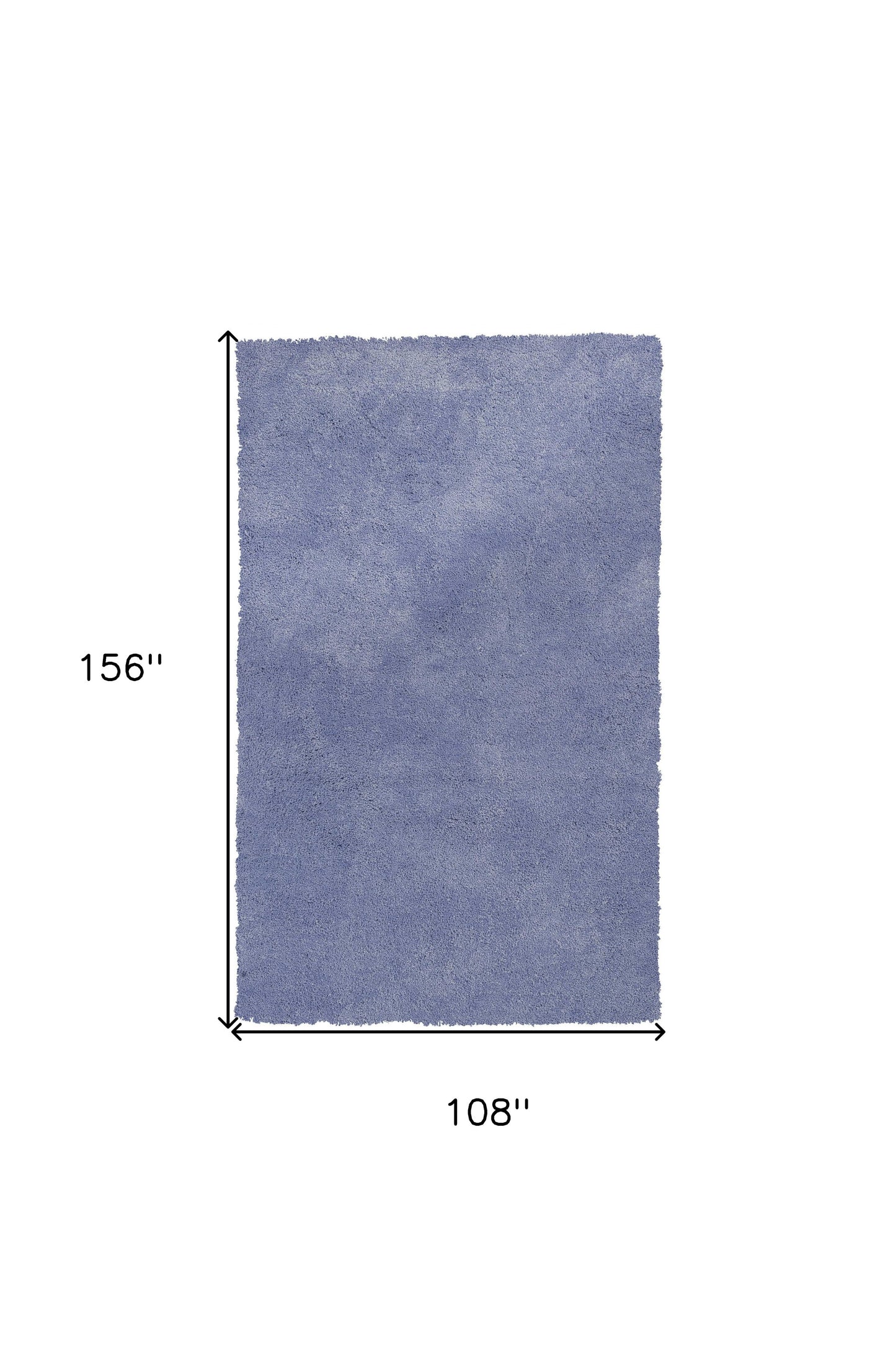 5' X 7' Purple Plain Indoor Area Rug