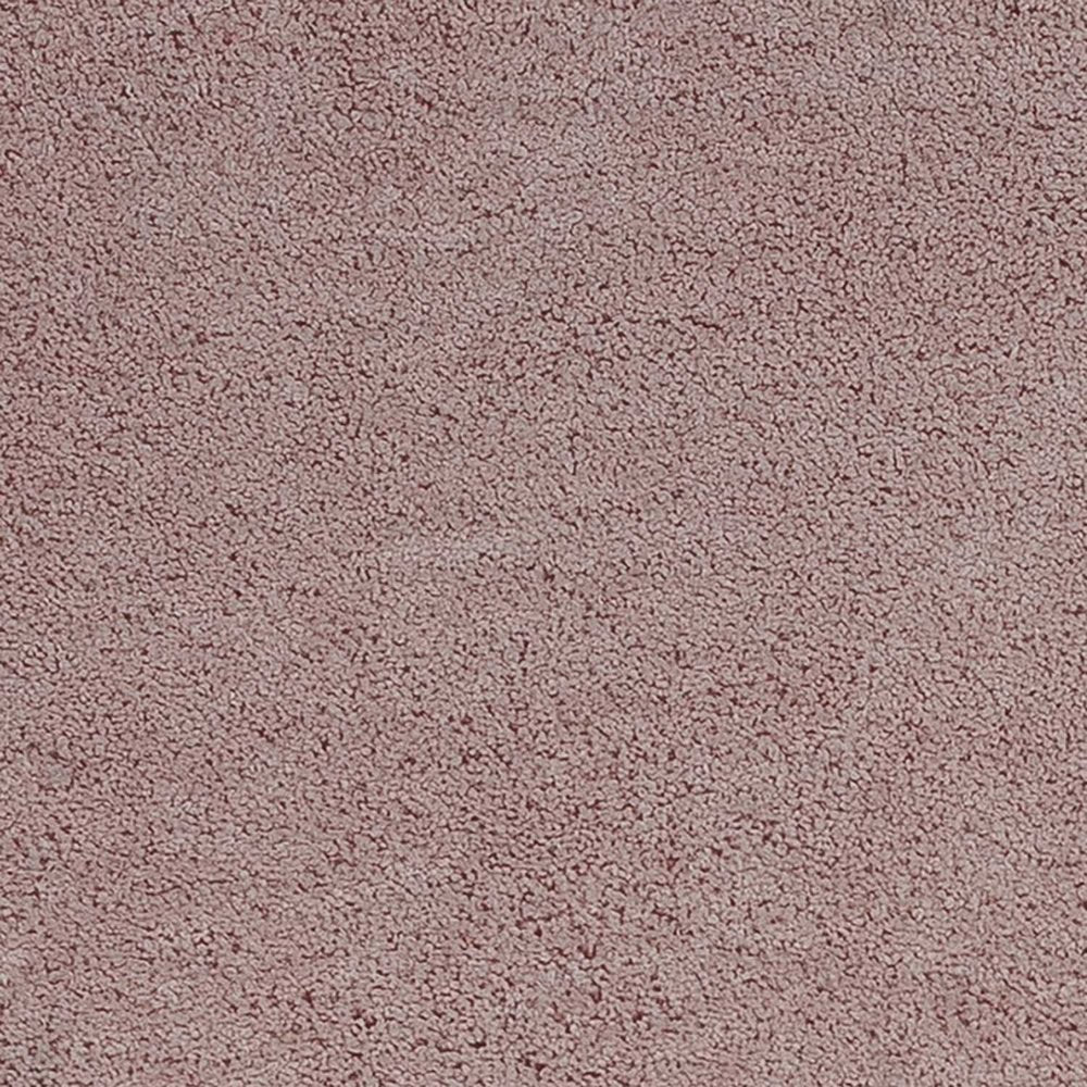 6' Pink Shag Hand Woven Round Rug