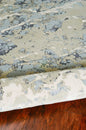 9' X 13' Sand Gray And Beige Abstract Area Rug