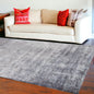 5' X 7'  Viscose Slate Area Rug