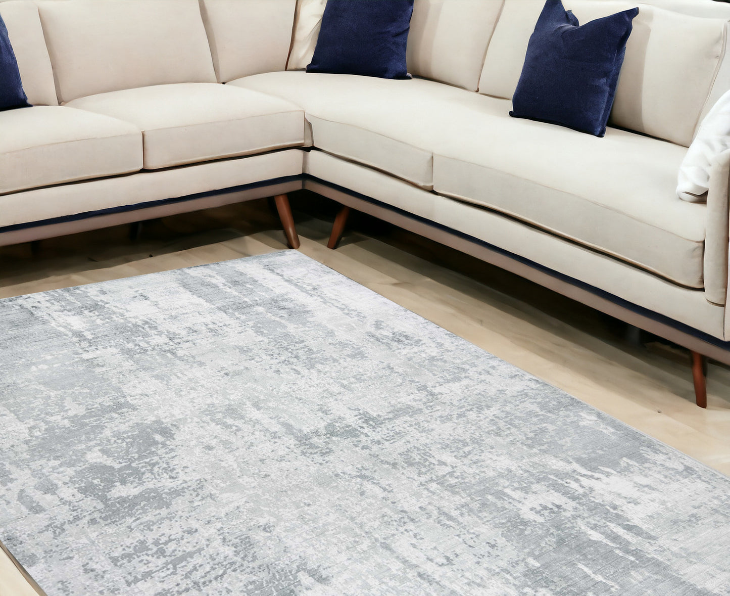 5' X 7'  Viscose Dew Area Rug