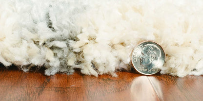 8' X 13' Ivory And Gray Geometric Area Rug