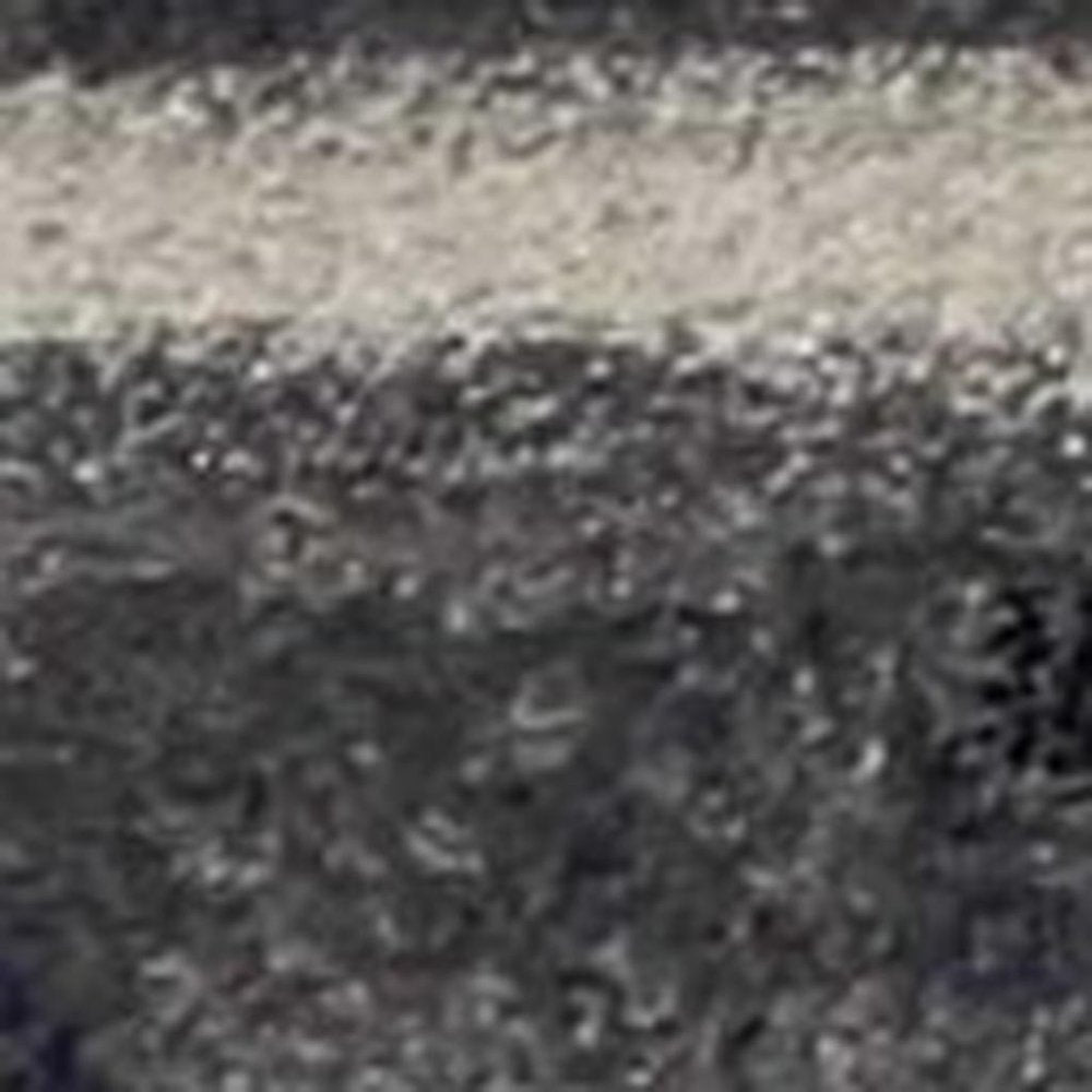 8' X 11' Gray Blue And Black Abstract Area Rug