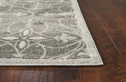 3' X 5' Gray Moroccan Indoor Outdoor Area Rug