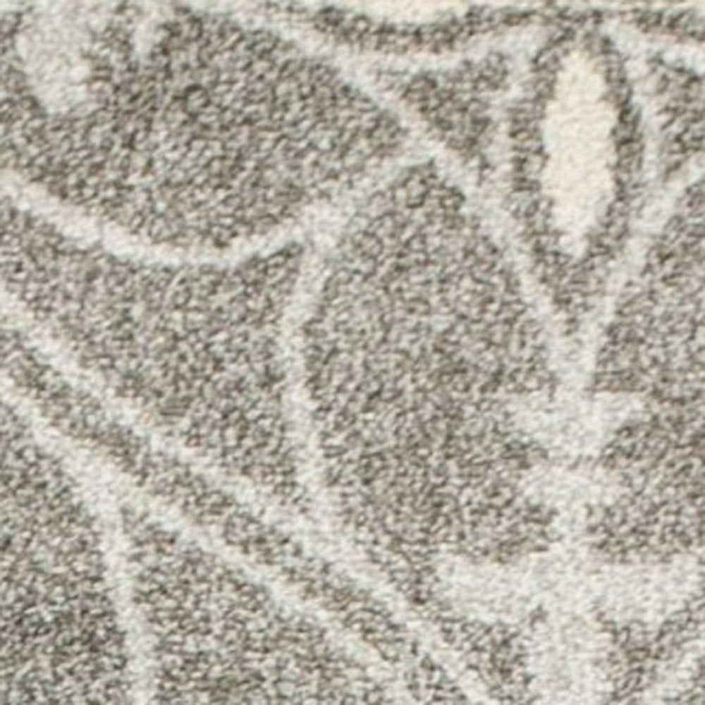 7' X 10' Gray Moroccan Indoor Outdoor Area Rug