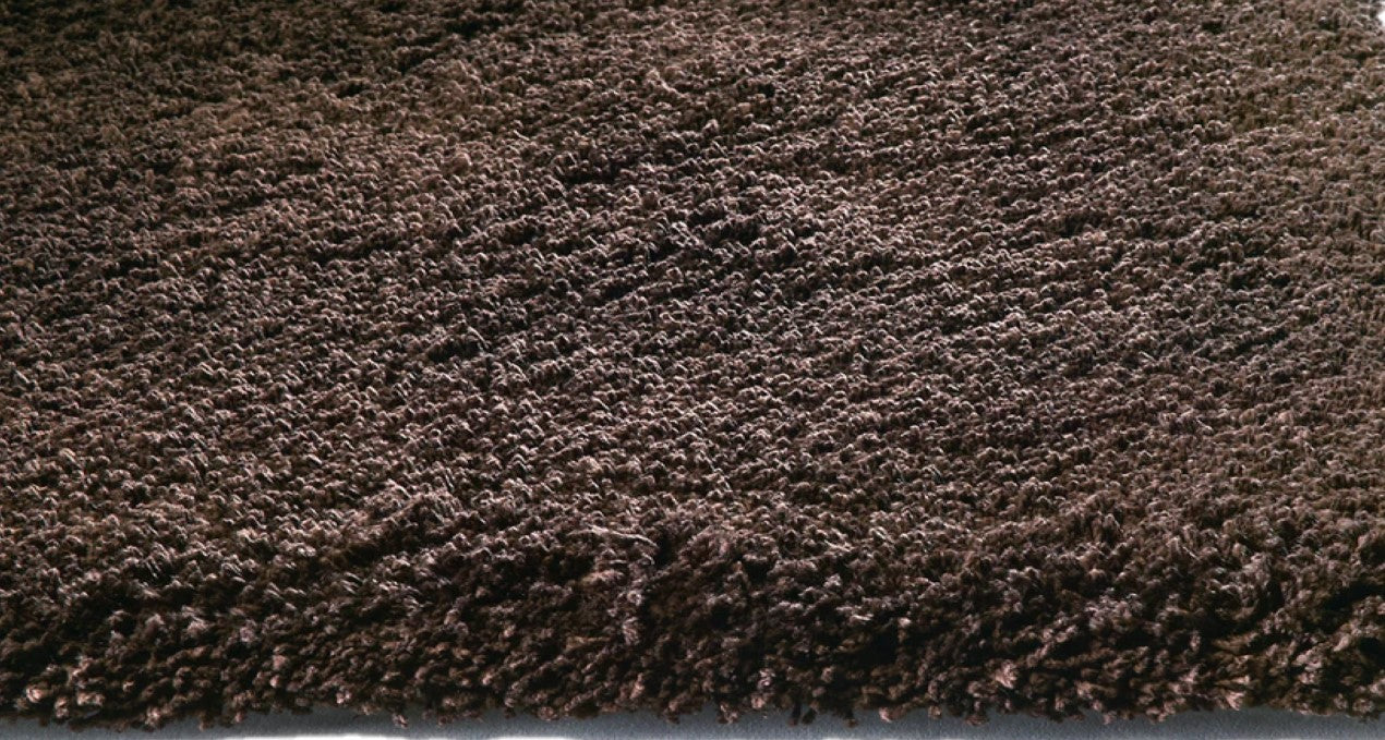 8' X 10' Polyester Espresso Area Rug