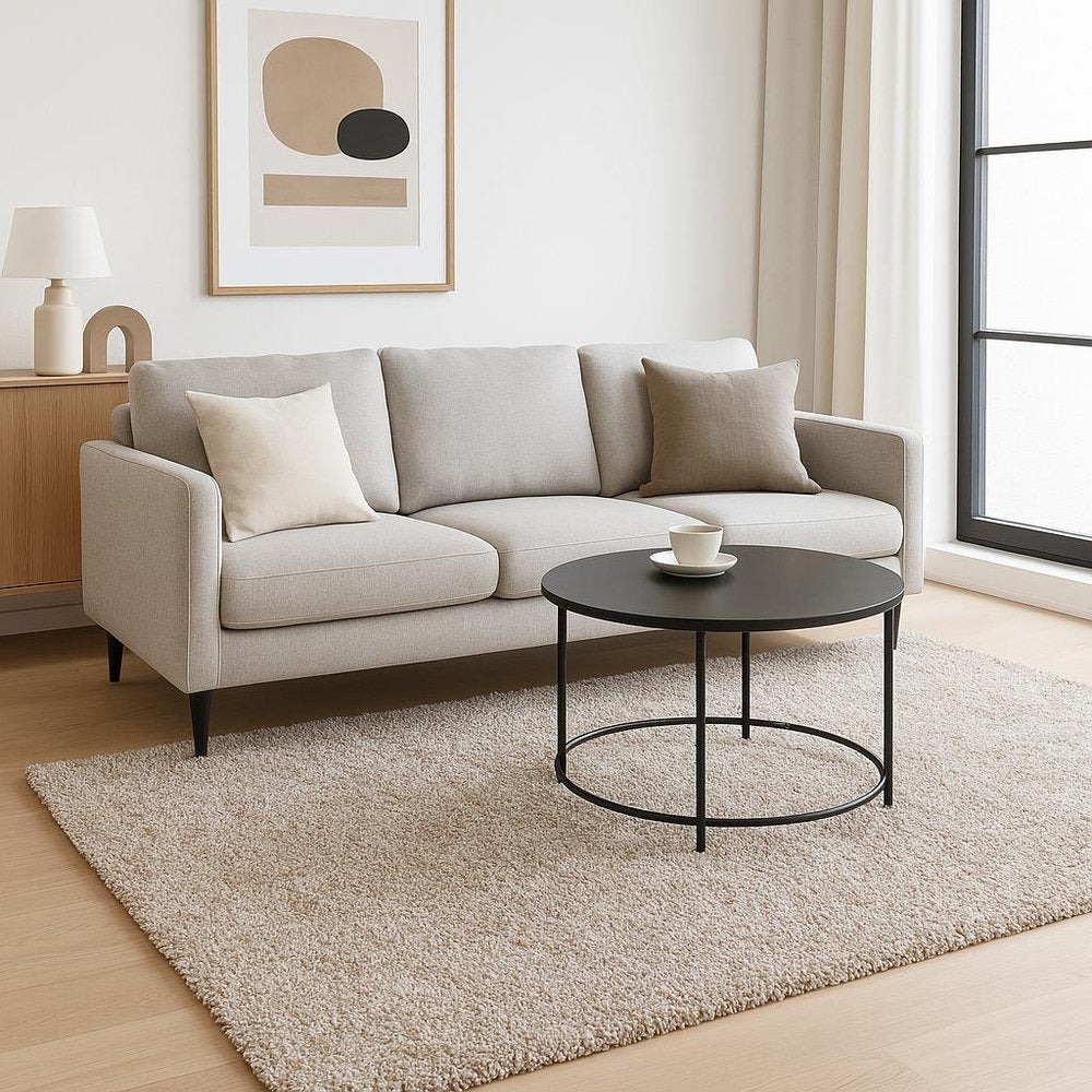 10' X 13' Ivory Hand Woven Area Rug