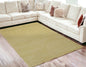 8' Canary Yellow Round Indoor Shag Rug