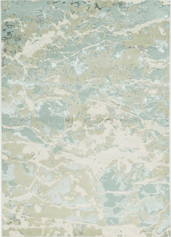 8' X 11' Sand Abstract Area Rug